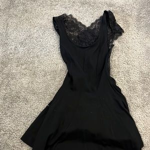 Double Zero Backless Peplum Top